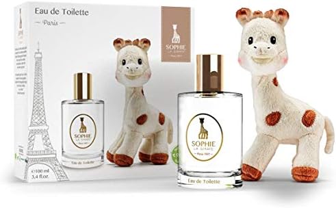 Sophie la girafe Eau de Toilette 3.4 oz & Soft Toy