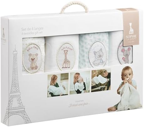 Sophie la girafe Muslins (Set of 4)
